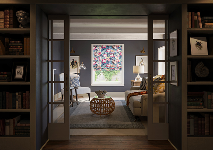 Ophelia, Midnight - Roman Blind - Image 8